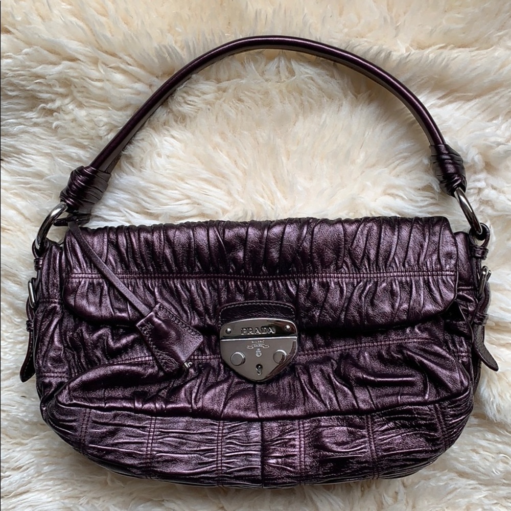Prada leather should bag